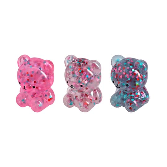 Treasure Box Squishy Bears, 3ct. by Creatology™